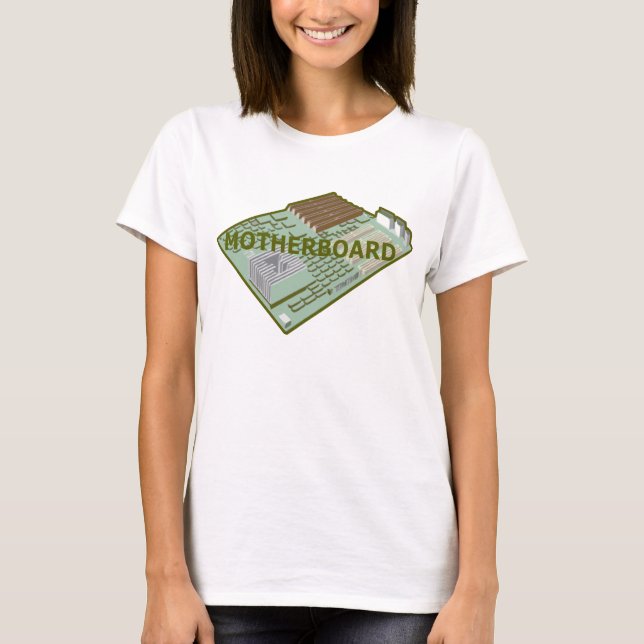 CAMISETA PORTAPAPELES DE LA COMPUTACIÓN (Anverso)