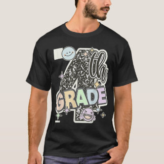 Camiseta Portátil De Composición De Primer Día De Cuarto Gr
