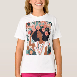 Camiseta Portátil de fotos espirales