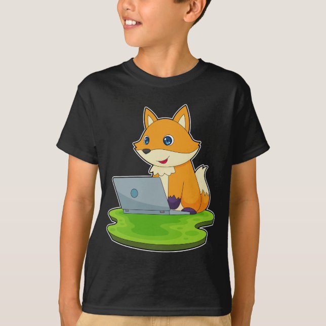 Camiseta Portátil Fox (Anverso)