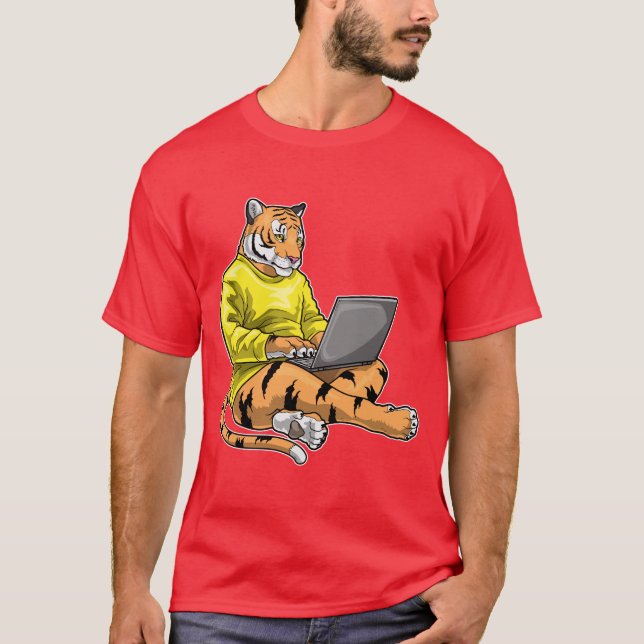 Camiseta Portátil Tiger (Anverso)