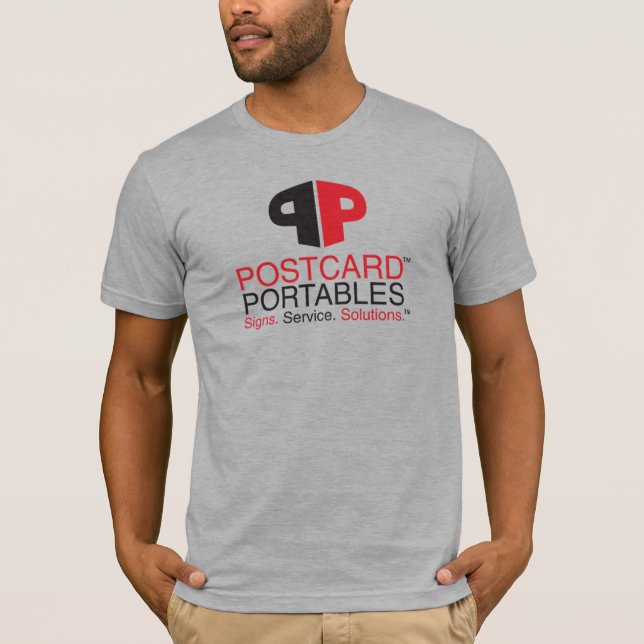 Camiseta Portátiles Postcard (Anverso)
