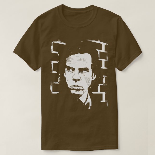 Camiseta Porte tipográfico de Nick Cave (Diseño del anverso)