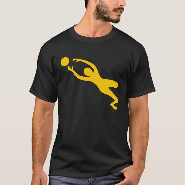 Camiseta Portero - Ámbar (Anverso)