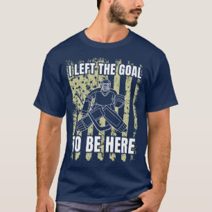 Camiseta Portero de Hockey sobre Hielo Dejé la portería par