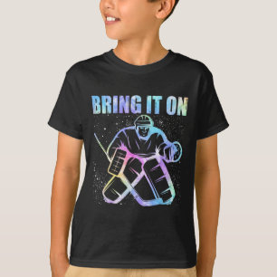 Camiseta Portero de hockey sobre hielo jugador de hockey so