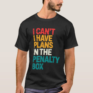 Camiseta Portero de Hockey sobre Hielo No Puedo Tengo Plane