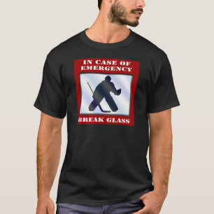 Camiseta Portero del hockey de la emergencia