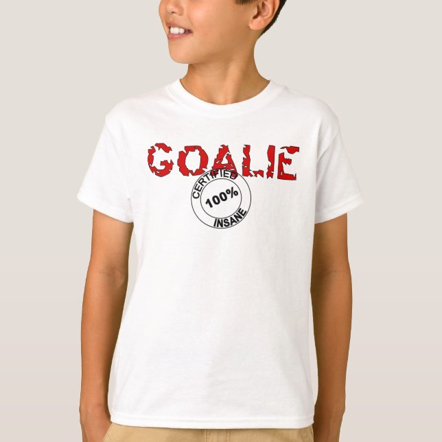 Camiseta Portero insano para los niños (Anverso)