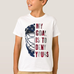 Camiseta Portero Mi objetivo es negar el tuyo Portero de ho