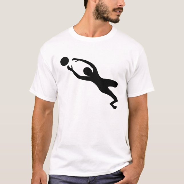 Camiseta Portero - Negro (Anverso)