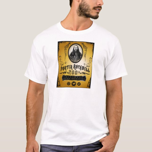Camiseta Portero Rockwell - 200o cumpleaños - color (Anverso)