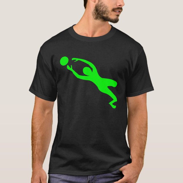 Camiseta Portero - Verde (Anverso)