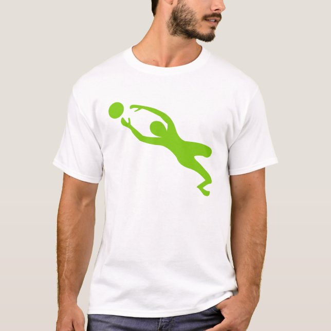 Camiseta Portero - Verde Marciano (Anverso)