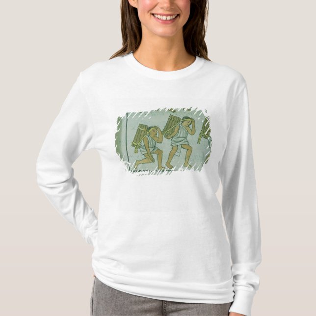 Camiseta Porteros aztecas, del 'Codex florentino (Anverso)