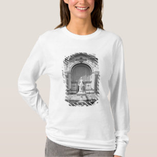 Camiseta Pórtico y fuente en el universal