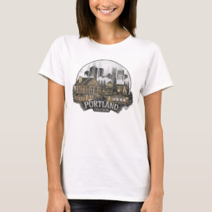 Camiseta Portland City Oregon USA