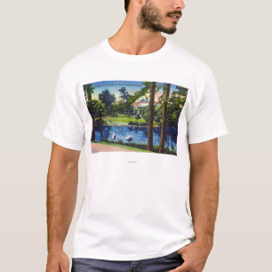 Camiseta Portland, escena del parque de OregonLaurelhurst