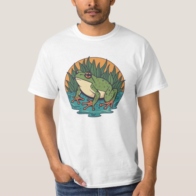 Camiseta Portland Frog (Anverso)