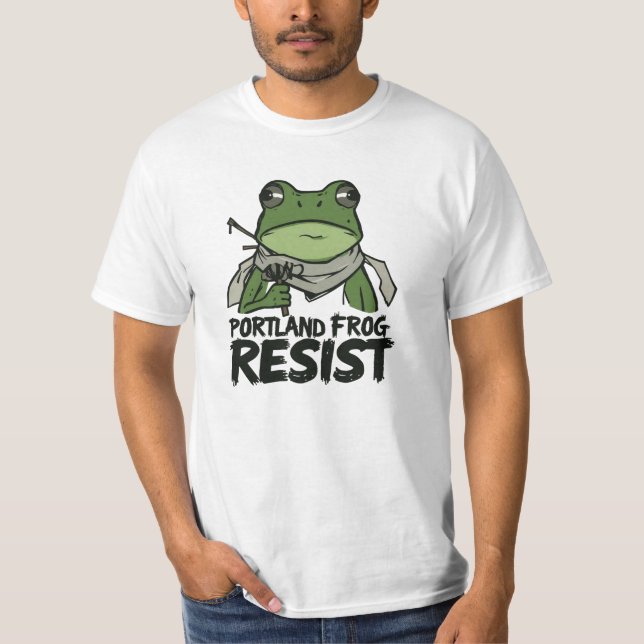 Camiseta Portland Frog (Anverso)
