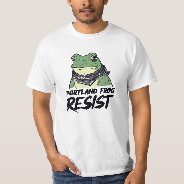 Camiseta Portland Frog (Anverso)