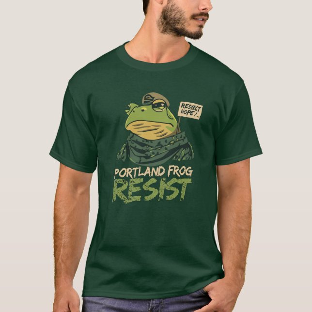 Camiseta Portland Frog (Anverso)