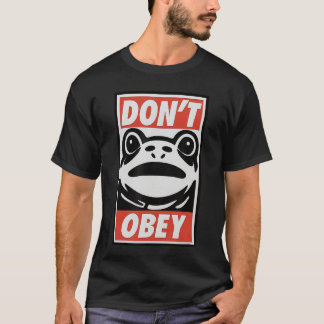 Camiseta Portland Frog Dont Obey