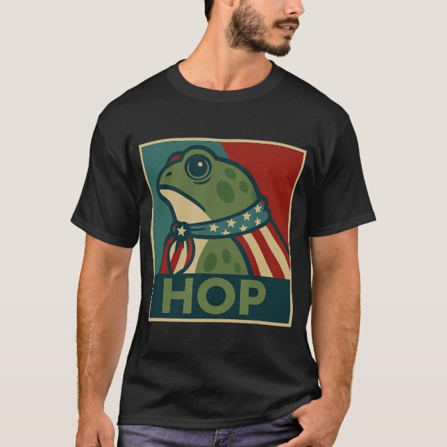 Camiseta Portland Frog Hop (Anverso)