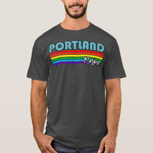 Camiseta Portland Maine Pride Portland Regalo LGBT Sup LGBT