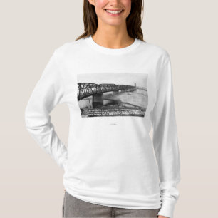 Camiseta Portland, O puente pacífico de la autopista de la