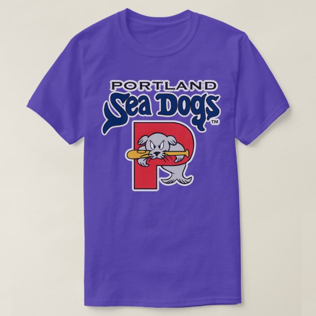 Camiseta Portland of Sea Dogs  (Diseño del anverso)