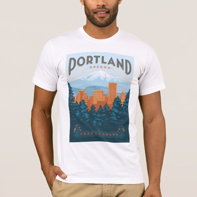 Camiseta Portland, OR (Anverso)