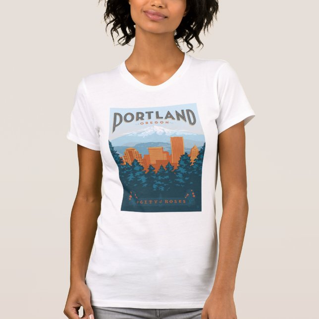 Camiseta Portland, OR (Anverso)