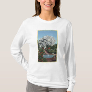 Camiseta Portland, Oregon - árbol español de la piscina y