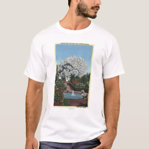 Camiseta Portland, Oregon - árbol español de la piscina y