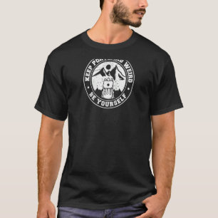 Camiseta Portland Oregon Mantenga Portland Weird Sea Usted 
