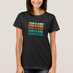 Camiseta Portland Oregon Vintage O Portlander Retro Recop