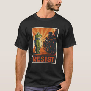 Camiseta Portland Rana Protesta Resiste