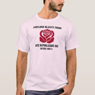CAMISETA PORTLAND RECHAZA A TRUMP