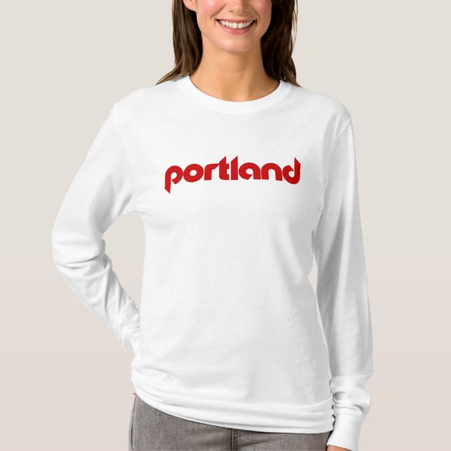 Camiseta Portland - Trailblazers Basketball T-Shirt (Anverso)