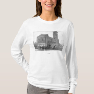 Camiseta Portland, U opinión y torre del parque de bombero