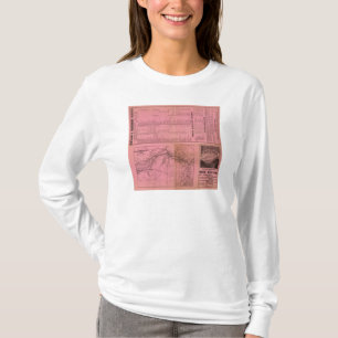 Camiseta Portland y ferrocarril y conexiones de Ogdensburg