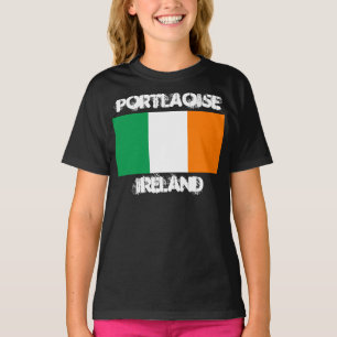 Camiseta Portlaoise, Irlanda con bandera irlandesa