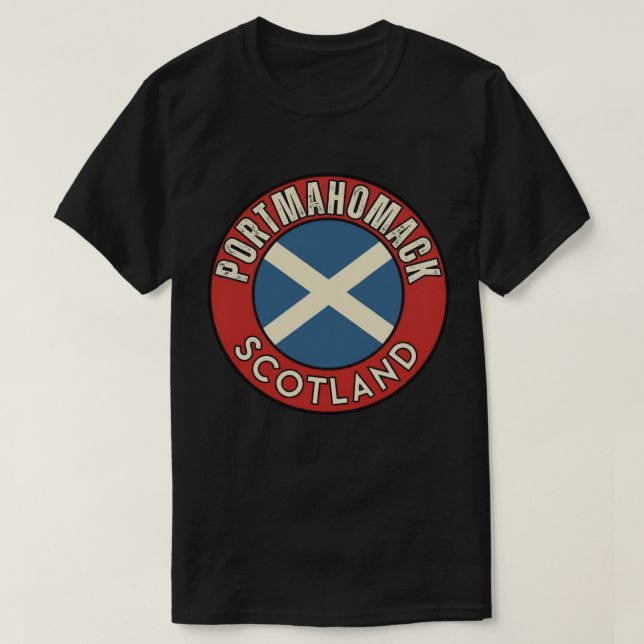 Camiseta Portmahomack, Escocia (Diseño del anverso)
