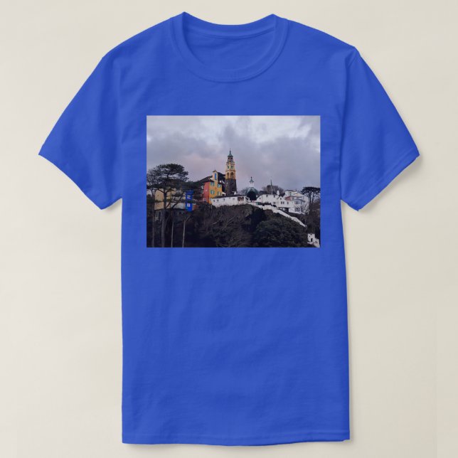 Camiseta Portmeirion village  (Diseño del anverso)