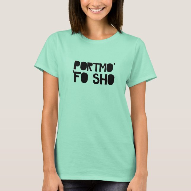Camiseta Portmo Fo sho Tee (Anverso)
