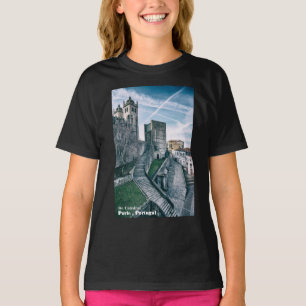 Camiseta Porto, Portugal. Catedral y el Ayuntamiento Antigu