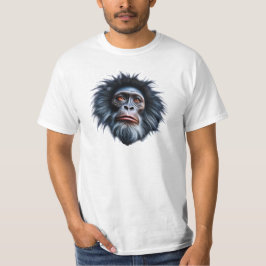 Camiseta Portrait d'un singe mélancolique.
