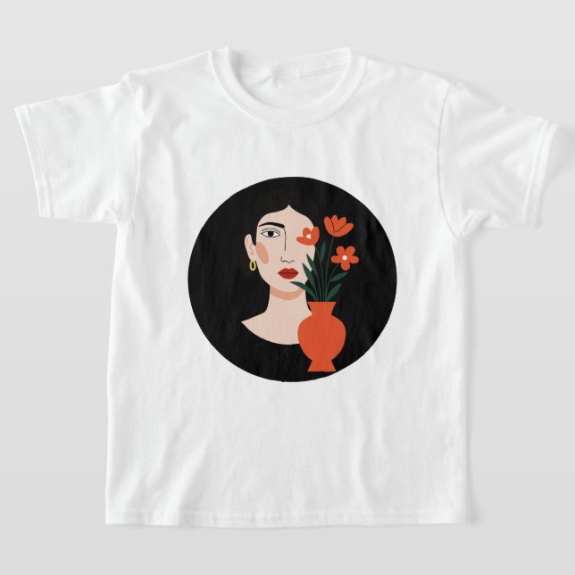 Camiseta Portrait of a woman (Distribución)
