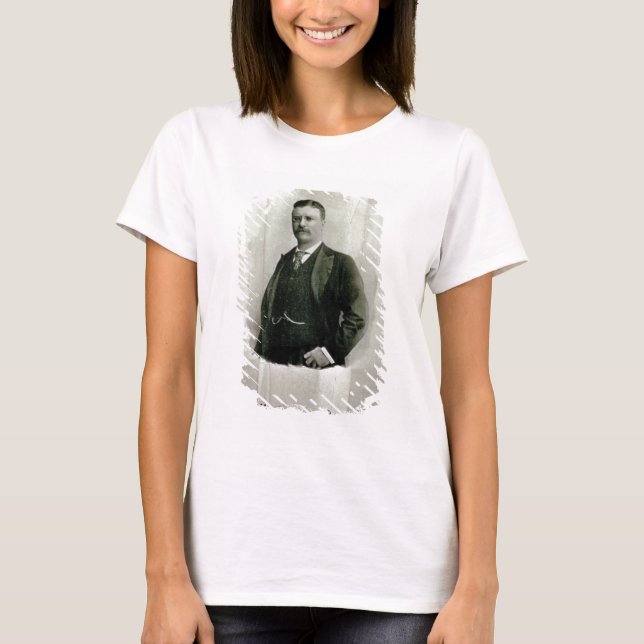 Camiseta Portrait of Colonel Theodore Roosevelt (litho) (Anverso)